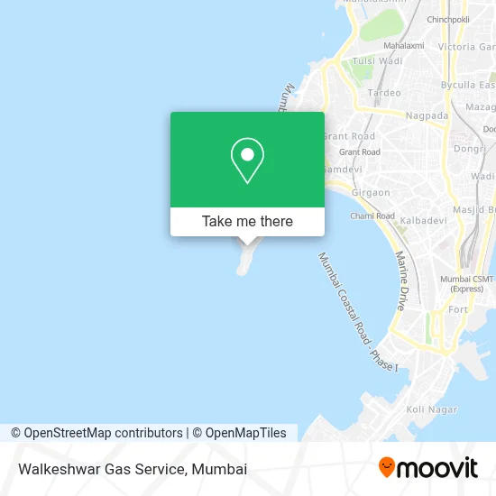 Walkeshwar Gas Service map