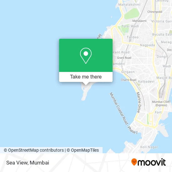 Sea View map