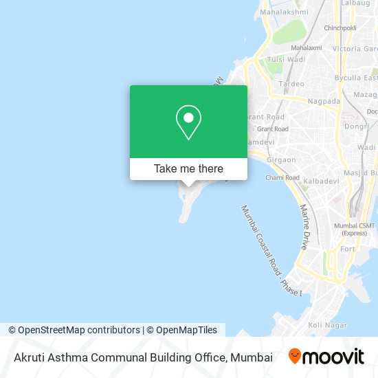 Akruti Asthma Communal Building Office map