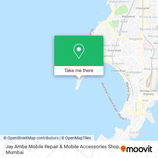 Jay Ambe Mobile Repair & Mobile Accessories Shop map