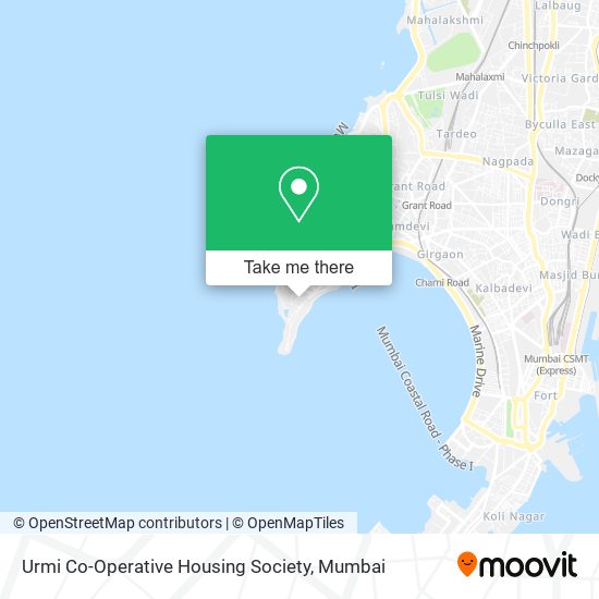 Urmi Co-Operative Housing Society map