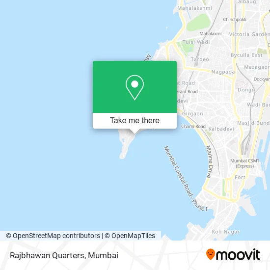 Rajbhawan Quarters map