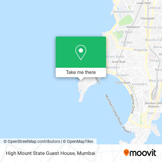 High Mount State Guest House map
