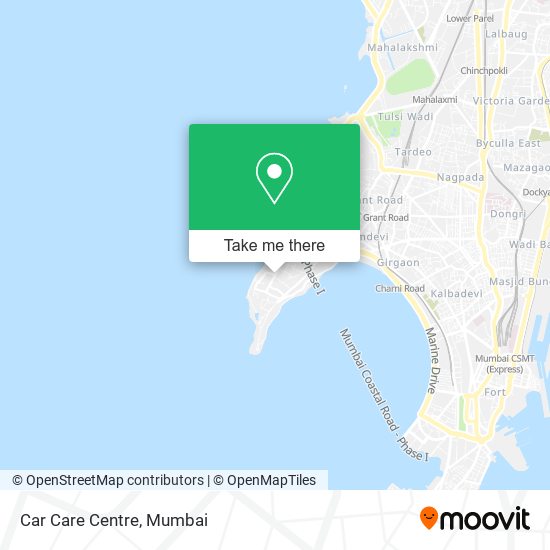 Car Care Centre map