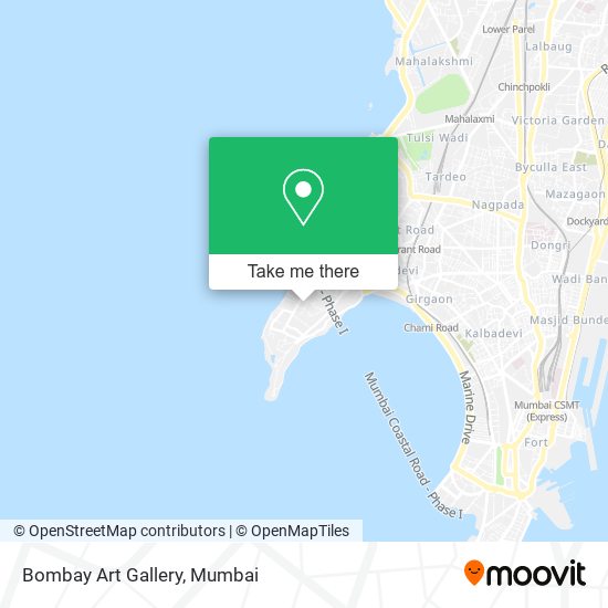 Bombay Art Gallery map