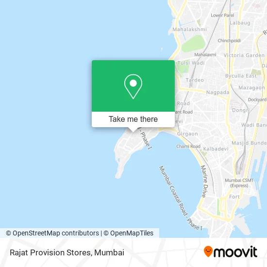 Rajat Provision Stores map