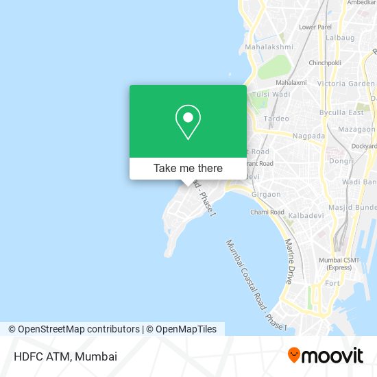 HDFC ATM map