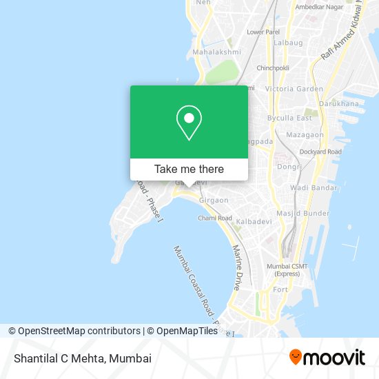 Shantilal C Mehta map