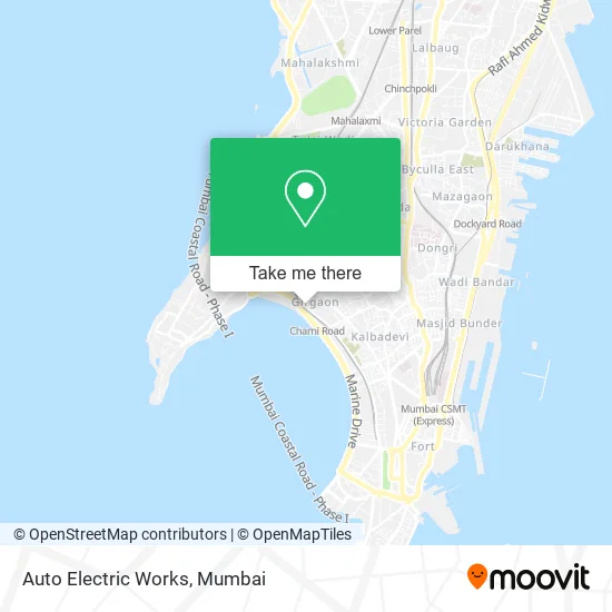 Auto Electric Works map