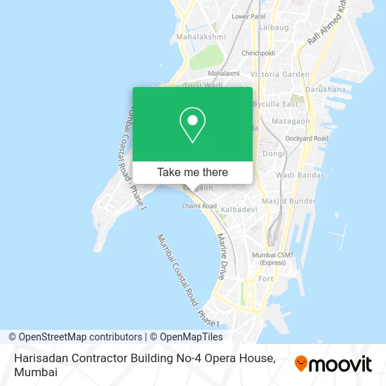 Harisadan Contractor Building No-4 Opera House map