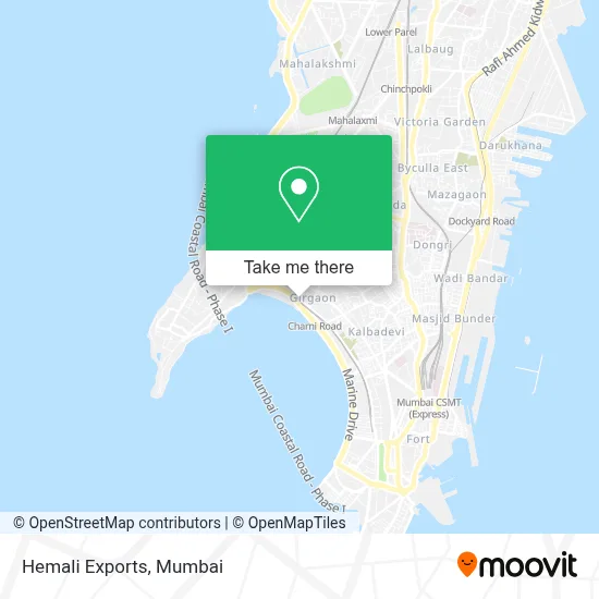 HEMALI EXPORTS map