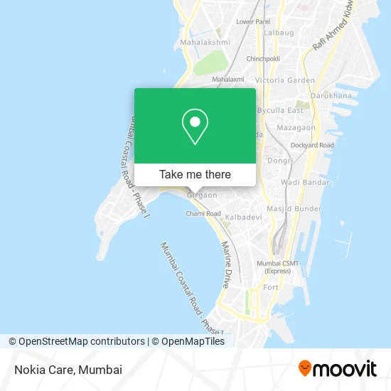 Nokia Care map