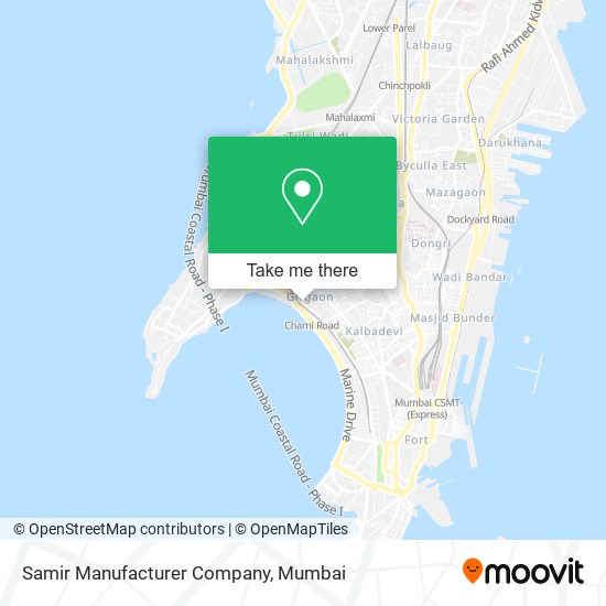 Samir Manufacturer Company map