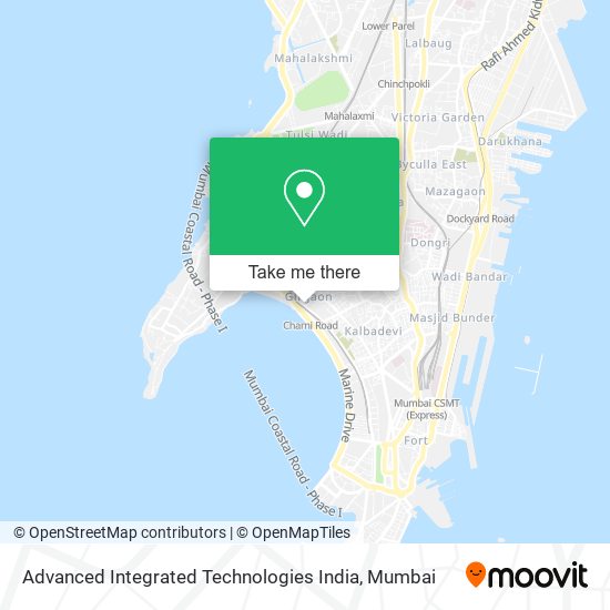 Advanced Integrated Technologies India map