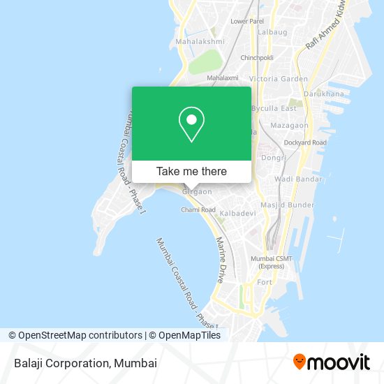 Balaji Corporation map