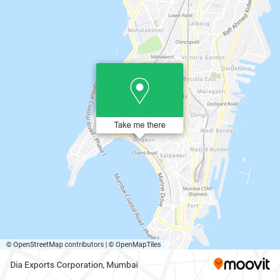 Dia Exports Corporation map