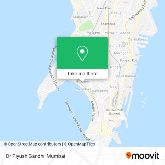 Dr Piyush Gandhi map