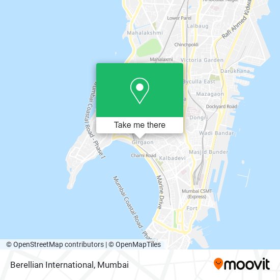 Berellian International map