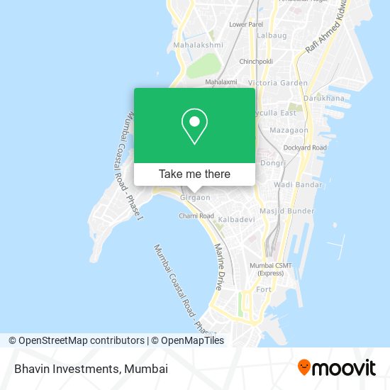 Bhavin Investments map