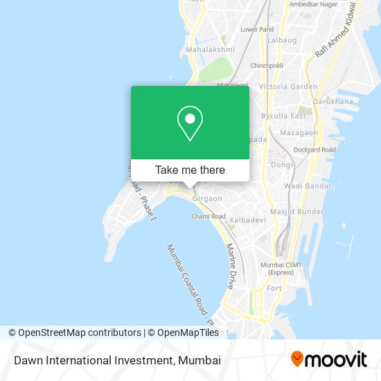 Dawn International Investment map