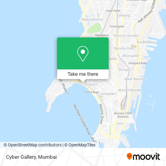 Cyber Gallery map