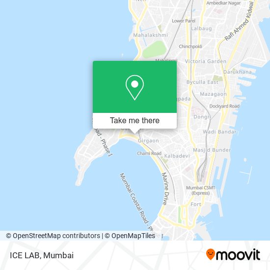 ICE LAB map