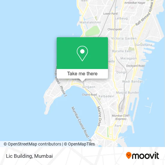 Lic Building map