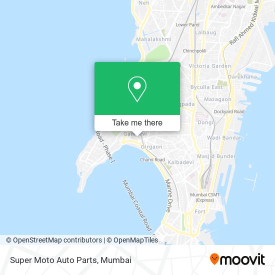 Super Moto Auto Parts map