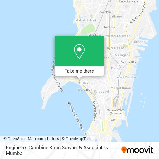 Engineers Combine Kiran Sowani & Associates map