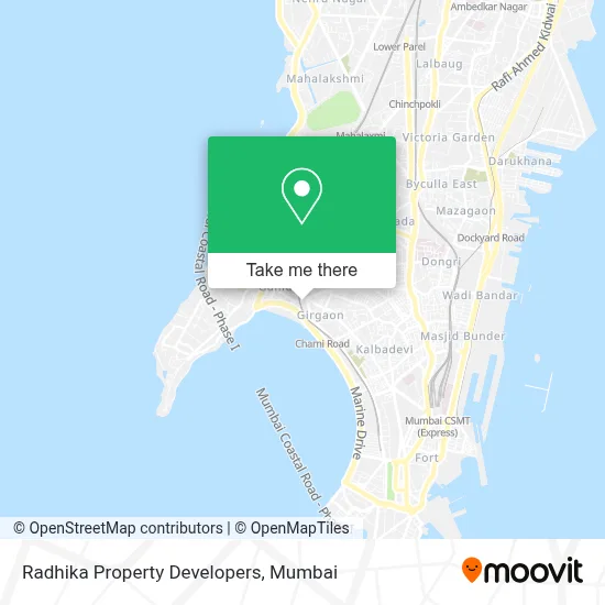 Radhika Property Developers map