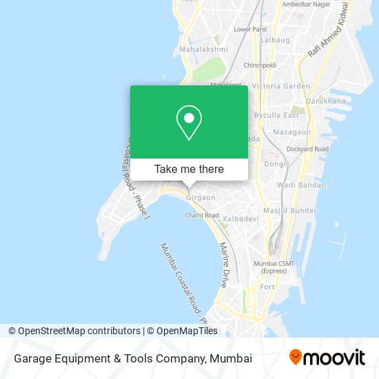 Garage Equipment & Tools Company map