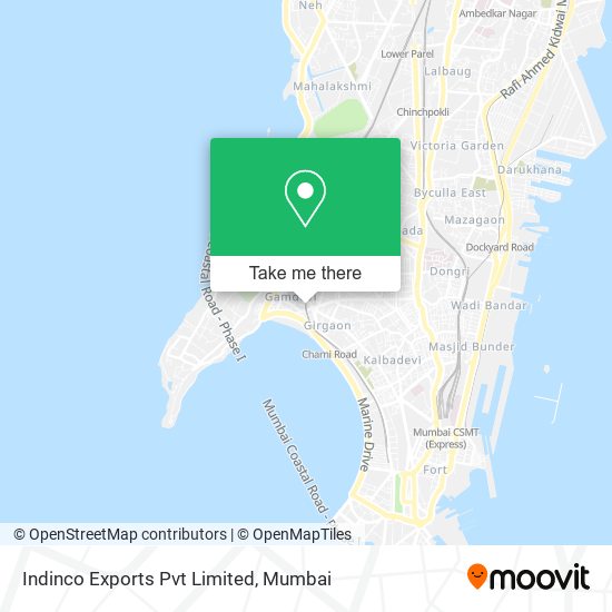 Indinco Exports Pvt Limited map