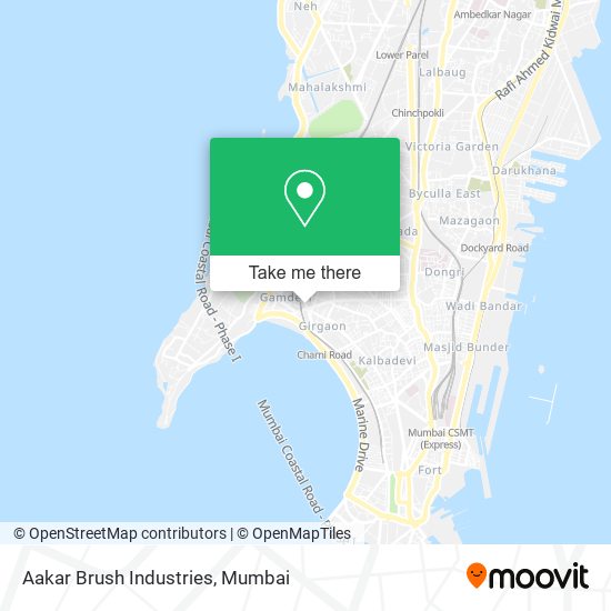 Aakar Brush Industries map