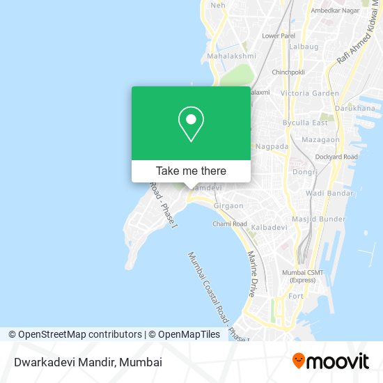 Dwarkadevi Mandir map