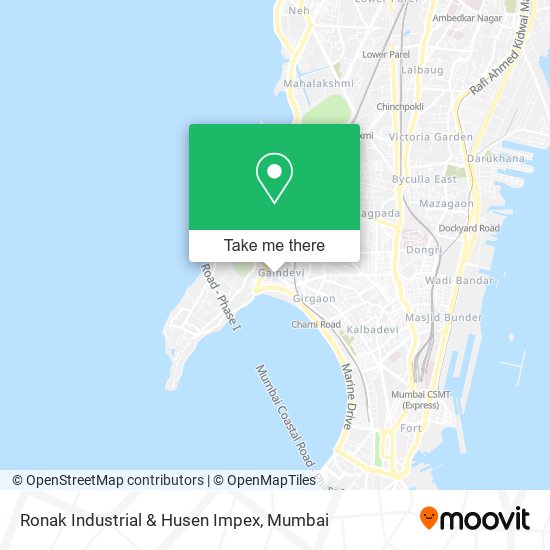 Ronak Industrial & Husen Impex map