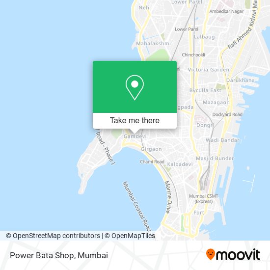 Power Bata Shop map