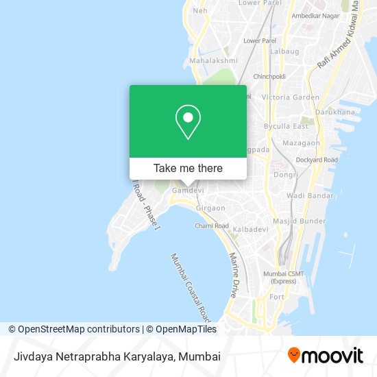 Jivdaya Netraprabha Karyalaya map