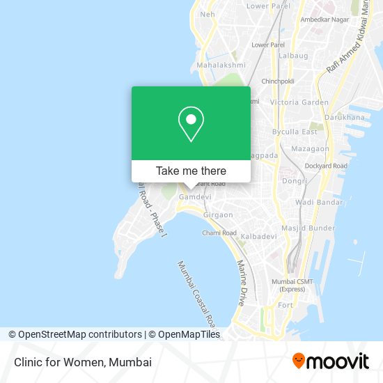 Clinic for Women map