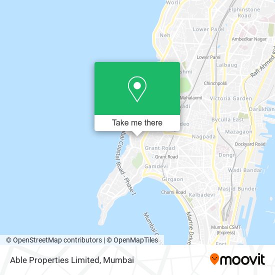 Able Properties Limited map