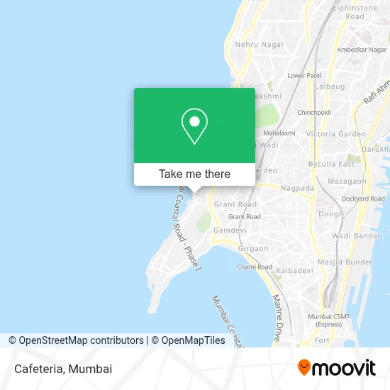 Cafeteria map