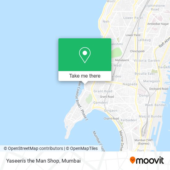 Yaseen's the Man Shop map