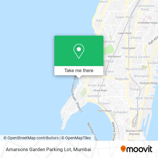 Amarsons Garden Parking Lot map