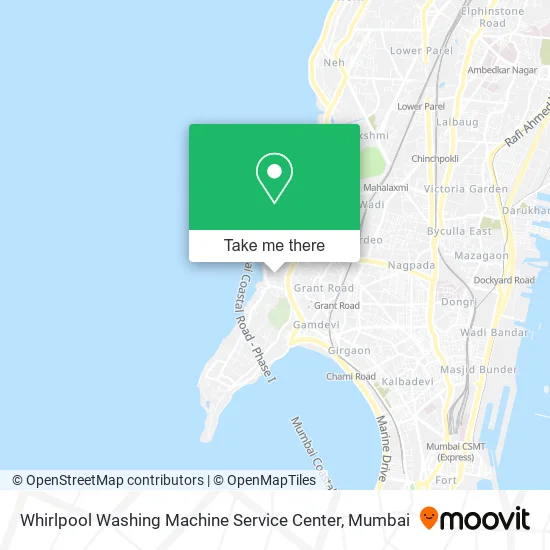 Whirlpool Washing Machine Service Center map