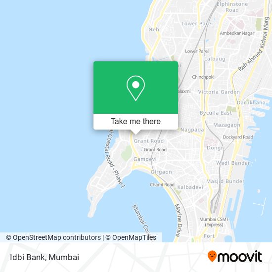 Idbi Bank map