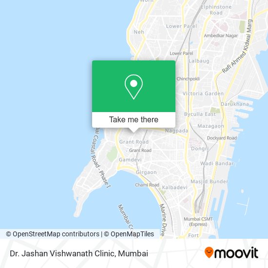 Dr. Jashan Vishwanath Clinic map