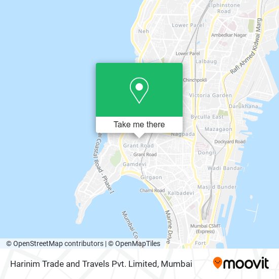 Harinim Trade and Travels Pvt. Limited map