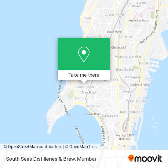 South Seas Distilleries & Brew map