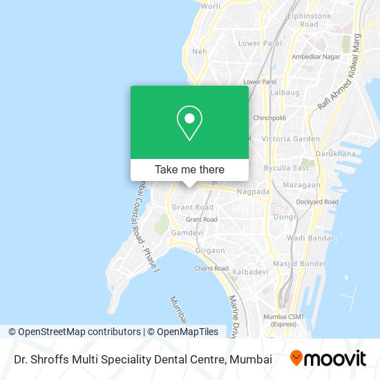 Dr. Shroffs Multi Speciality Dental Centre map