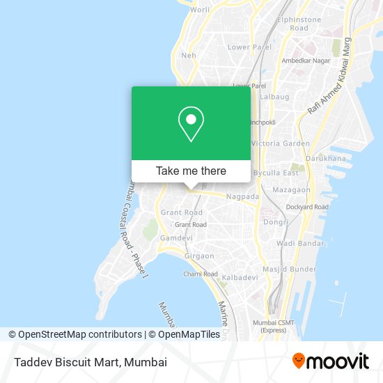 Taddev Biscuit Mart map