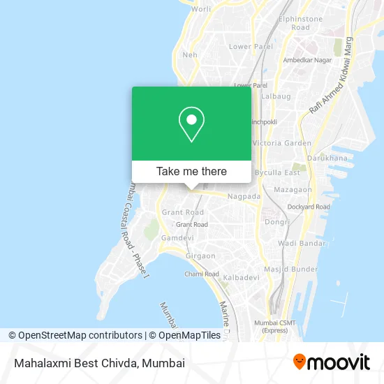 Mahalaxmi Best Chivda map